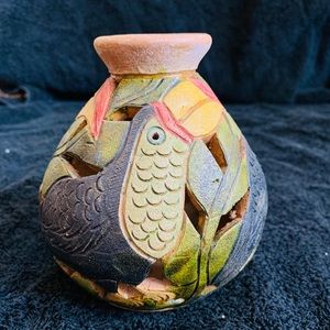 Brand new ceramic toucan jar